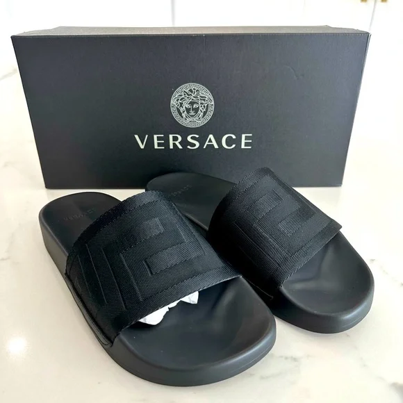 Versace | Shoes | Versace La Greca Slide Sandals | Poshmark display picture 3
